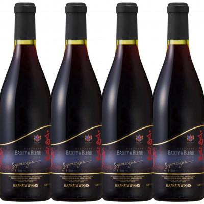ふるさと納税 高畠町 4本セット 高畠ジャパネスク ベーリーズブレンド 赤ワイン 720ml
