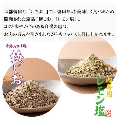 ふるさと納税 泉佐野市 焼き肉専門店 梅じお レモン塩 スパイスセット 90g×合計4袋 お試し |  | 01