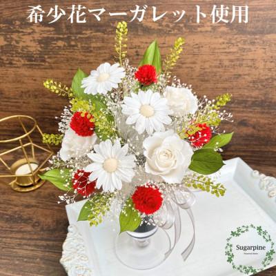 ふるさと納税 春日部市 プリザーブドフラワーアレンジ[ブランカ]春日部市 シュガーパイン