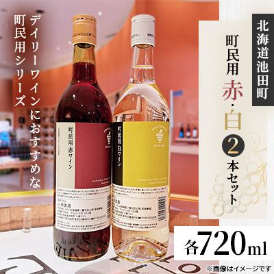 ナチュラルワイン　赤白2本セット☆ ふるさと納税 池田町 十勝ワイン 町民用赤・白 2本セット : Yahoo