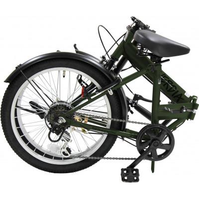 ふるさと納税 四日市市 オリタタミ自転車20インチ　6段変速　ヴェルディア　グリーン |  | 01