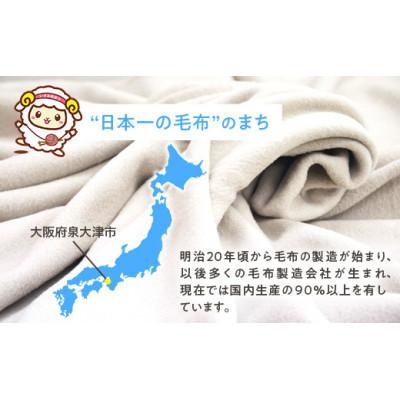 ふるさと納税 泉大津市 やわらかコットン100% 吸水性抜群 綿マイヤー毛布(毛羽部分) シングルサイズ　OZ-101 |  | 03