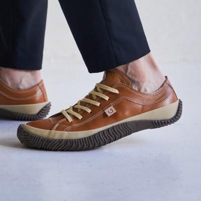 ふるさと納税 府中市 [SPINGLE スピングル] SP-110 Light Brown スニーカー メンズ レディース