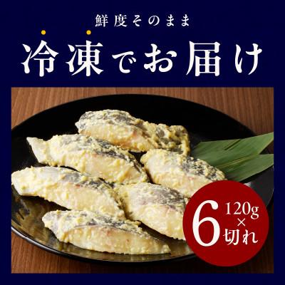 ふるさと納税 泉佐野市 熟成 銀鱈 西京漬け 120g×6切れ |  | 03