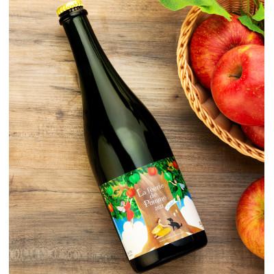 ふるさと納税 箕輪町 きめ細かい泡立ち 爽快で深み感じる本格辛口シードル 夏りんごブレンド フルボトル 2022産 1本