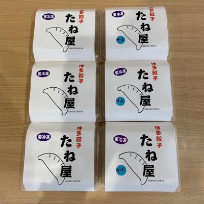 ふるさと納税 福岡市 博多豚足コラーゲン入り餃子(プレーン3パック(30個)、チーズ&amp;バジル3パック(30個))
