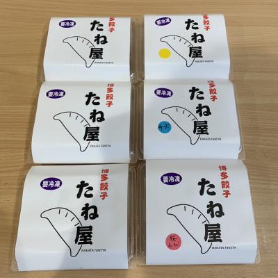 ふるさと納税 福岡市 豚足コラーゲン入り餃子(プレーン3、チーズ&amp;バジル1、桜えび1、季節限定1)