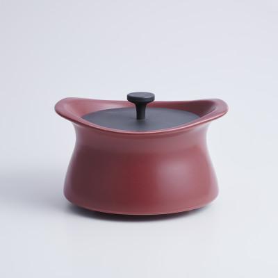 ふるさと納税 四日市市 best pot 16cm マロンレッド
