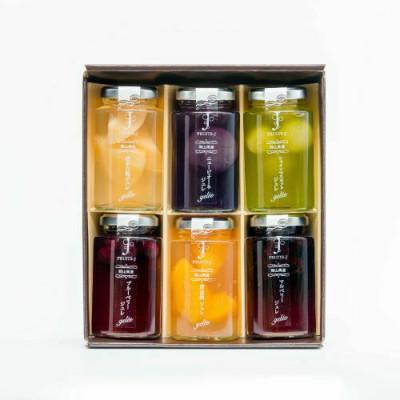 ふるさと納税 岡山市 岡山県産フルーツのジュレ6本