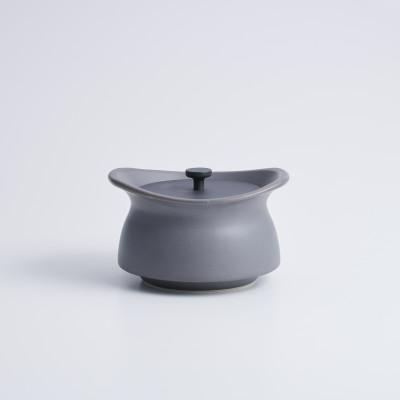 ふるさと納税 四日市市 best pot mini アッシュグレー (ごはん1合サイズ)