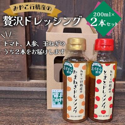 ふるさと納税 みやこ町 贅沢ドレッシング2本セット