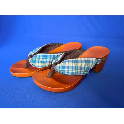 ふるさと納税 白山市 牛首紬 おしゃれ下駄