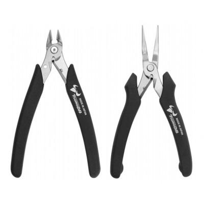 ふるさと納税 燕市 電子工作に!ステンレスニッパー &amp; 先細リードペンチ2点セット (TND-04)