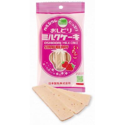 ふるさと納税 高畠町 おしどり ミルクケーキ いちご味 10袋入り 日本製乳 山形土産