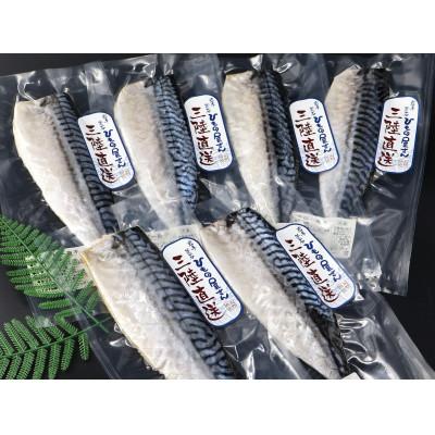 ふるさと納税 釜石市 岩手釜石永野商店のさば一夜干 半身1枚×6袋 小分け真空パック ノルウェー産 干物の加工品