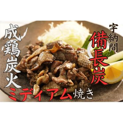 ふるさと納税 門川町 成鶏の炭火焼き 190g×5パック