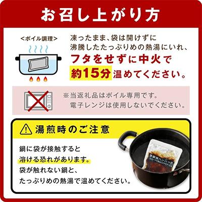 ふるさと納税 飯塚市 鉄板焼ハンバーグ(デミソース)10個セット |  | 03