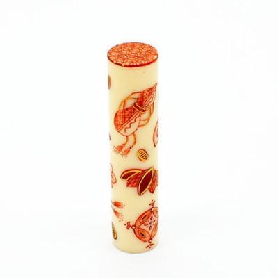 ふるさと納税 能美市 九谷彩印 赤絵細描宝尽くし 福島礼子作