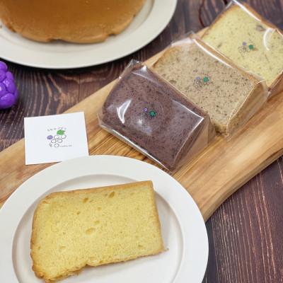 ふるさと納税 鯖江市 [農家でおやつ屋さん]毎日のおやつ!ふわふわ手作りシフォンケーキ(人気7種SET)