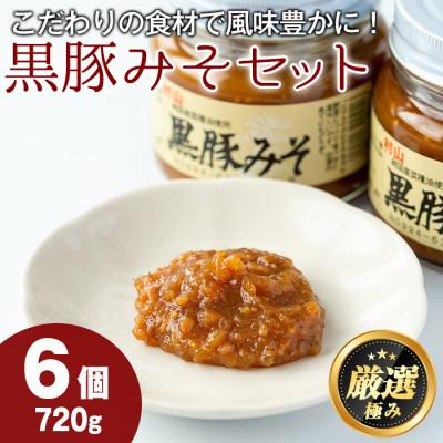 ふるさと納税 東串良町 鹿児島特産!黒豚みそ(120g×6個)[0131304a]