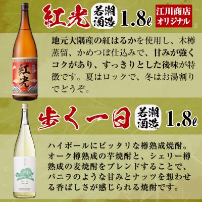 ふるさと納税 志布志市 志布志焼酎大きな”志”満足セット!計10.8L(1800ml×6本) e7-015_1