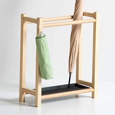 ふるさと納税 南砺市 木製 傘立てワイドNA