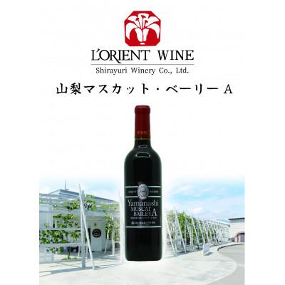ふるさと納税 甲州市 白百合醸造 ロリアン山梨マスカット・べーリーA