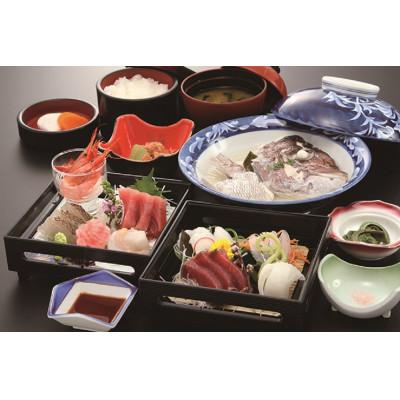 ふるさと納税 上越市 百年料亭 宇喜世 特別室で「お造り御膳」ご昼食券(1名様分)