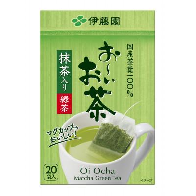 ふるさと納税 牧之原市 伊藤園 お〜いお茶エコティーバッグ 抹茶入り緑茶 20袋×10セット(1ケース)