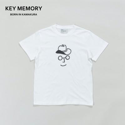 ふるさと納税 鎌倉市 [KEYMEMORY 鎌倉]カウボーイハットTシャツ WHITE サイズ0 1着