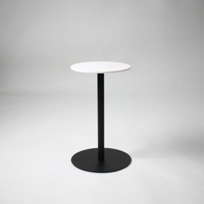 ふるさと納税 燕市 [KUROSHIROpremium|abekin]大理石サイドテーブル ABSS-B-35(黒)1台