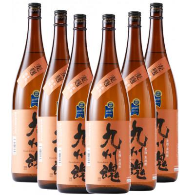 ふるさと納税 長崎市 九州魂 麦焼酎 1800ml 6本セット