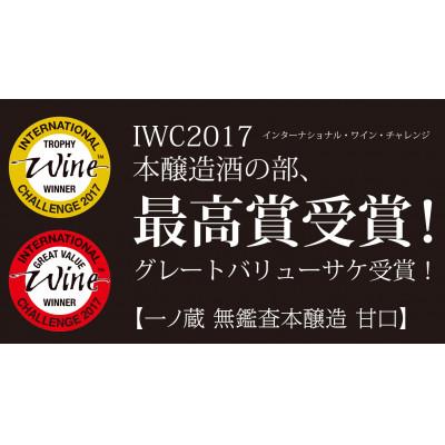 ふるさと納税 宮城県 一ノ蔵 無御覧本醸造酒 あま味 1800ml 1本