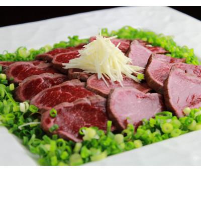 ふるさと納税 八代市 国産馬刺しタタキブロック320g(約80g×4)(八代市)