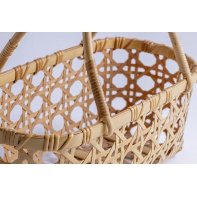 ふるさと納税 別府市 白竹八つ目編みバッグ【山下工芸】【別府竹製品】_2