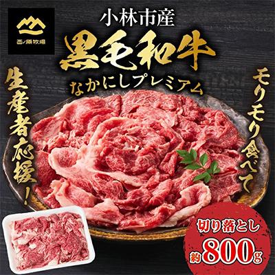 ふるさと納税 小林市 なかにしプレミアム切り落とし[約800g:西ノ原牧場](SNH08)(小林市)
