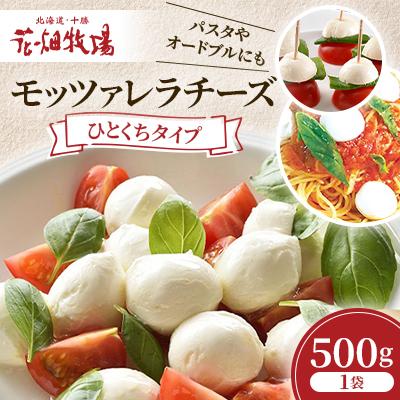 ふるさと納税 音更町 花畑牧場 モッツァレラチーズ ひとくちタイプ 500g