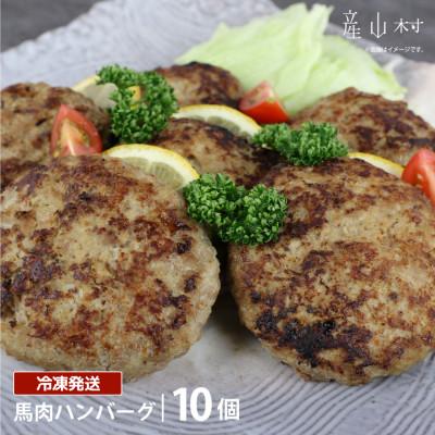 ふるさと納税 産山村 馬肉ハンバーグ 150g×10個(産山村)