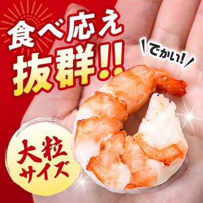 ふるさと納税 山陽小野田市 ブラックタイガーむきえび　500g×2袋 |  | 01