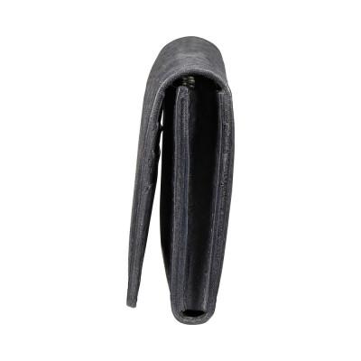 ふるさと納税 豊岡市 豊岡財布 Haaki Leather 長財布 HLW300 ネロの画像