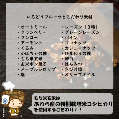 ふるさと納税 あわら市 自家製 フルーツグラノーラ 250g×6袋(計1.5kg)《配合や素材にこだわり1つ1つ手作り!》