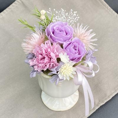 ふるさと納税 春日部市 プリザーブドフラワーアレンジ[リル/ラベンダー]春日部市 シュガーパイン