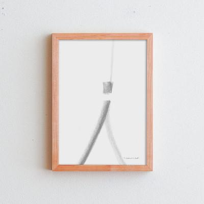 ふるさと納税 府中市 府中市の家具 フレーム サノ A4サイズ チェリー