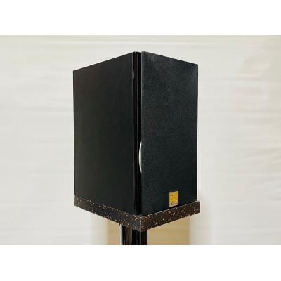 国産オーダーメイドオーディオボード 400×400×35mm 2枚セット ふるさと納税 茨木市 オーディオボード 22cm × 16.2cm 2.4cm 黒地 茶粒