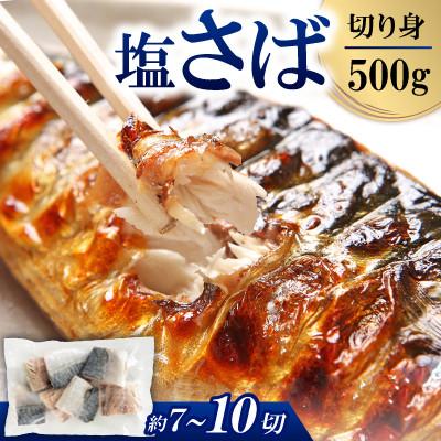 ふるさと納税 小浜市 塩サバ切身 500g(約7〜10切)