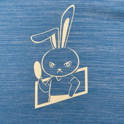 ふるさと納税 羽島市 JTTA公認　卓球ユニフォーム【男女兼用(ドライ):Mサイズ】うさぎ　ブルー |  | 03
