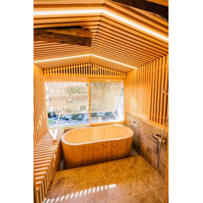 ふるさと納税 福崎町 姫路城の奥座敷 築400年の宿『鐵十郎』 1棟貸切 宿泊割引券(3万)