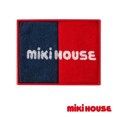 ふるさと納税 今治市 (今治タオル) ミキハウス ミニタオル2枚セット BOX付き[I001670]