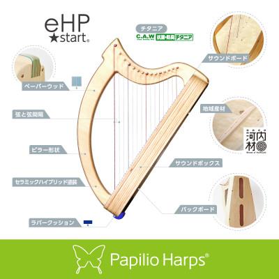 ふるさと納税 富田林市 【楽器】幼児教育用ケルティックハープ 15弦・e