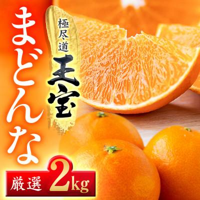 ふるさと納税 八幡浜市 「玉宝ブランド」[まどんな]2kg ※紅まどんな と同品種 [D64-40]